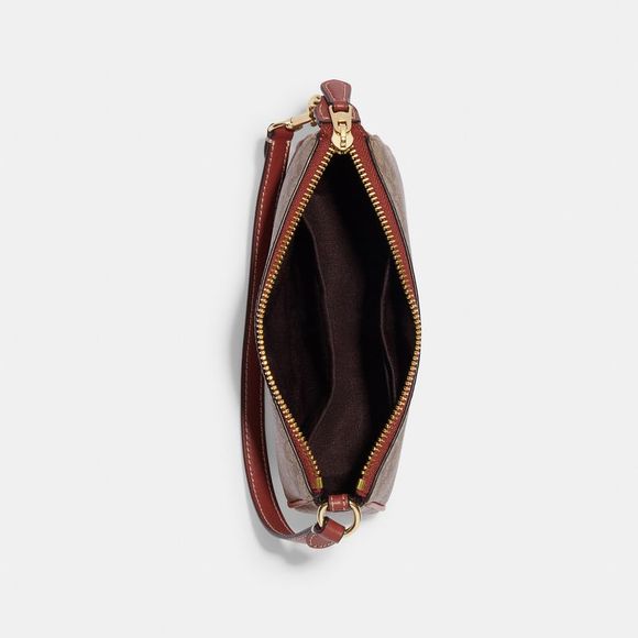 NWT Coach Outlet Nolita 19 In Colorblock Micro Signature Canvas - Picture 3 of 6